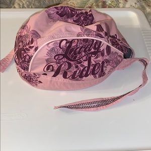 Lady rider riding bandanna